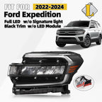 Full LED Headlight Left Side for Ford Expedition (2022–2024)