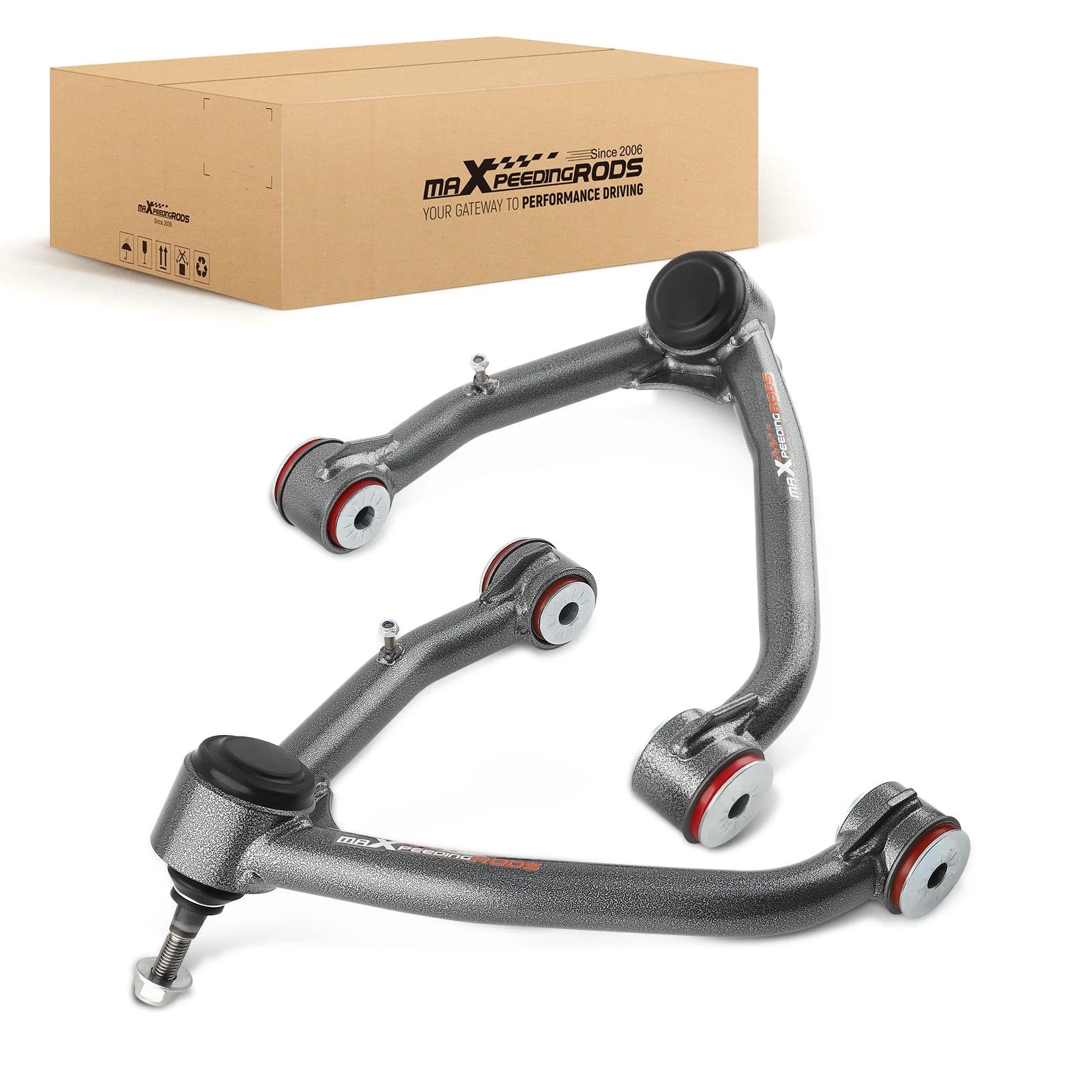 Front Upper Control Arms for Silverado Sierra 1500 Tahoe (2007–2018) 2-4" Lift