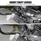 1" Shorter Gear Shift Lever for Harley Softail Slim FLSL 107 (2018–2021)