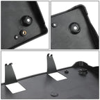 Front Bumper License Plate Mounting Bracket for BMW X3 X4 (2018–2021)