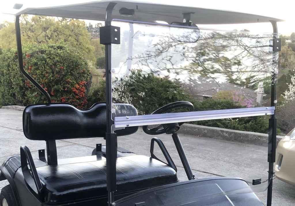 Clear Folding Windshield for EZGO TXT Medalist (1994-2014)