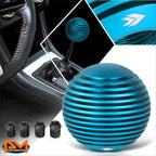 NRG SK-703BL Aluminum 50mm Heatsink Ball Shift Knob for Universal Fit (2000–2023)