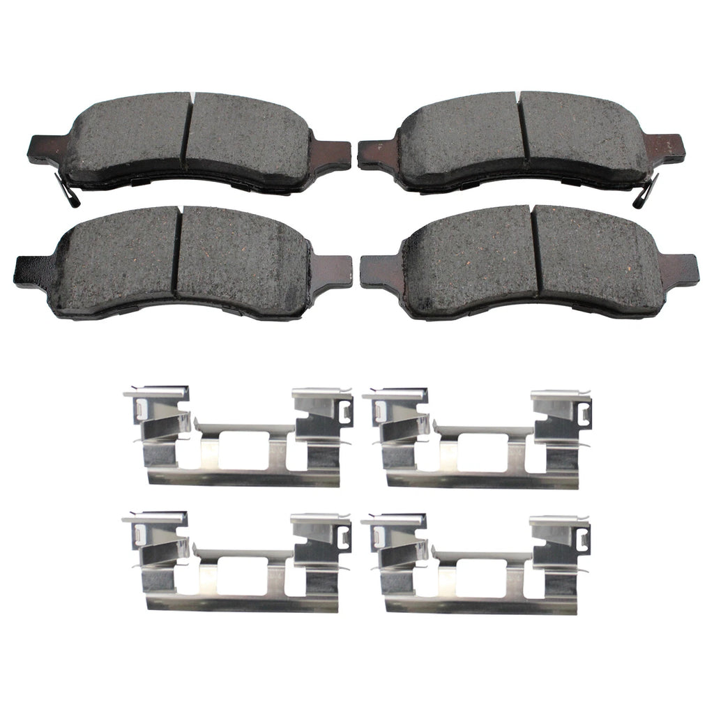 Front ProAct Disc Brake Pads for Buick Rainier, GMC Canyon, Saab 9-7x (2004–2009)