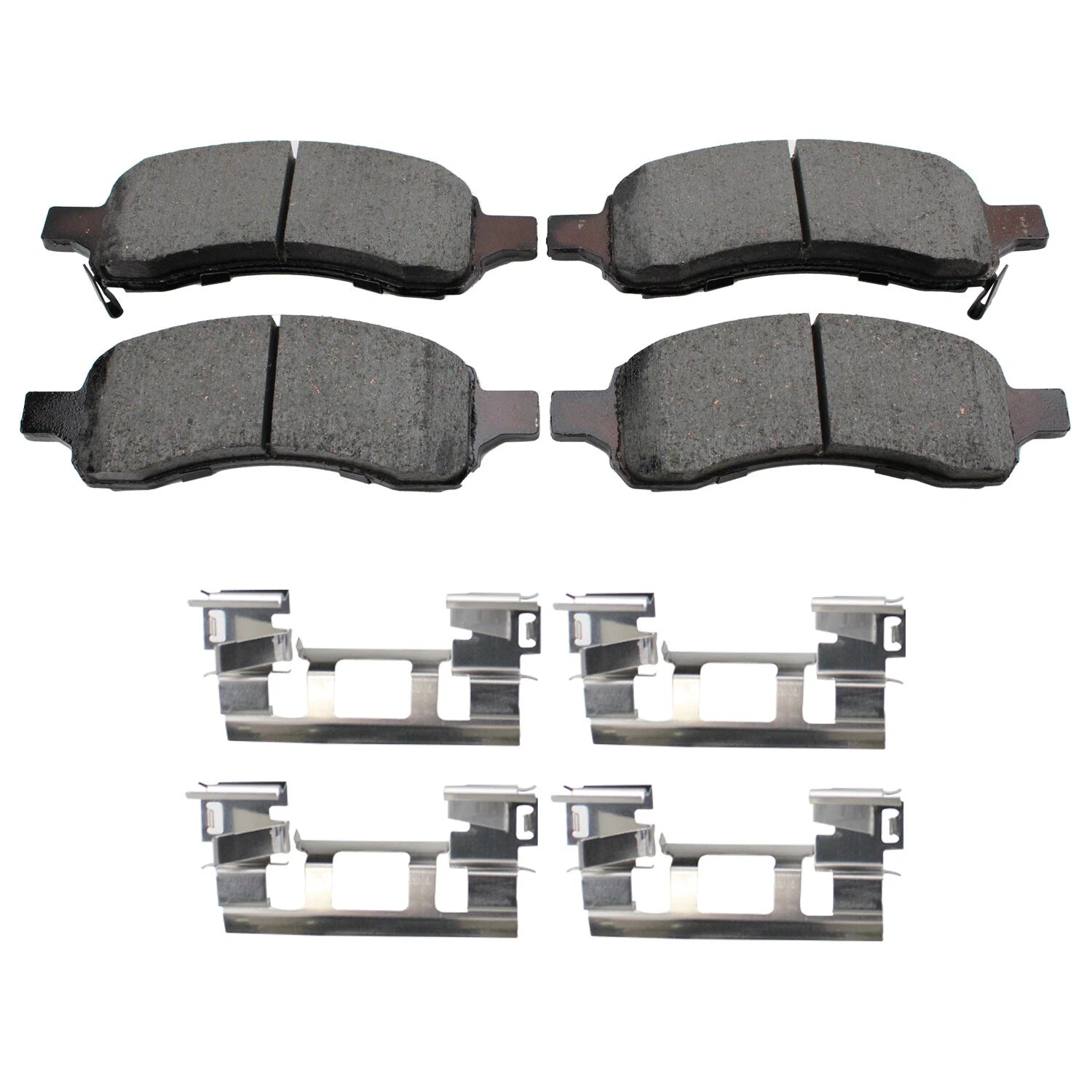 Front ProAct Disc Brake Pads for Buick Rainier, GMC Canyon, Saab 9-7x (2004–2009)