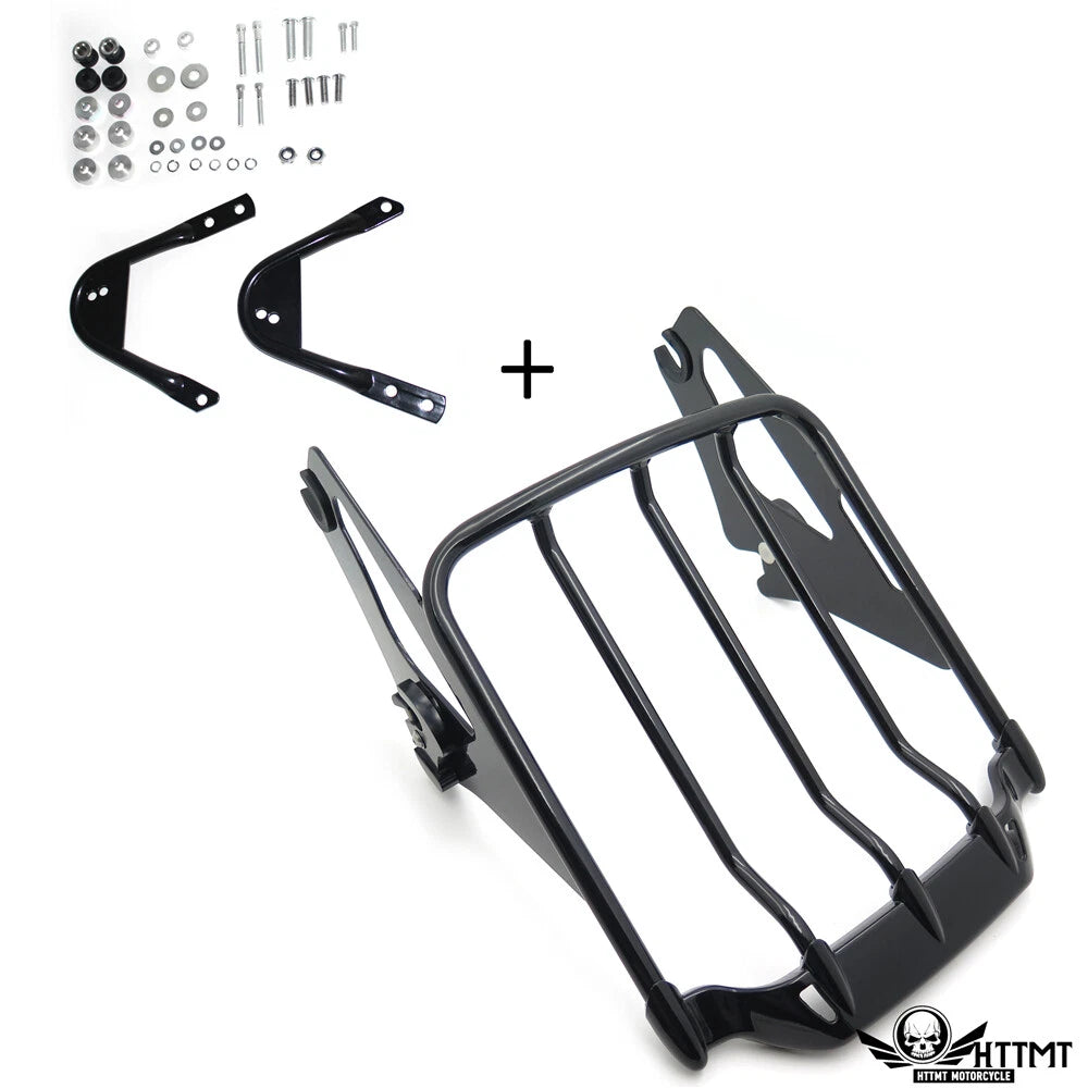Detachable 2-Up Air Wing Luggage Rack for Harley Touring FLHT (1997–2008)
