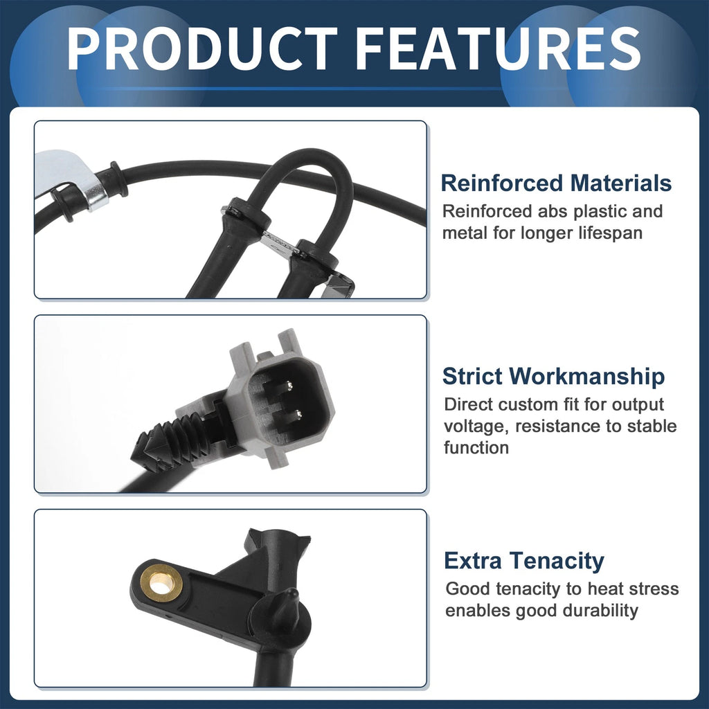 ABS Wheel Speed Sensor No. 4638470AC for Chrysler Town & Country (2011–2016)