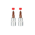 2X Socket Drive Wrench Bits PH1 PH2 PH3 PZ1 PZ2 PZ3 1/4inch