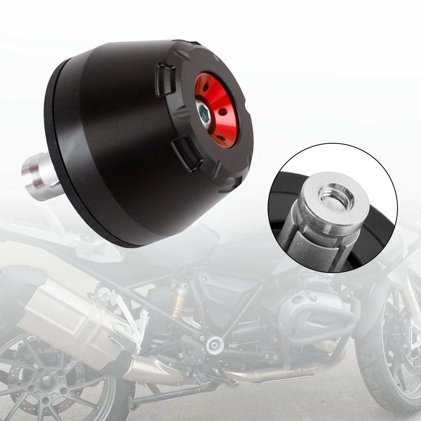 Rear Axle Fork Sliders for BMW R1200 R1300 (2024+) T9 Red