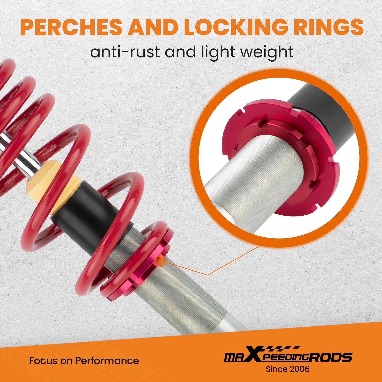 Coilover Suspension Lowering Kit for Audi A4 B6 B7 (2000-2008)