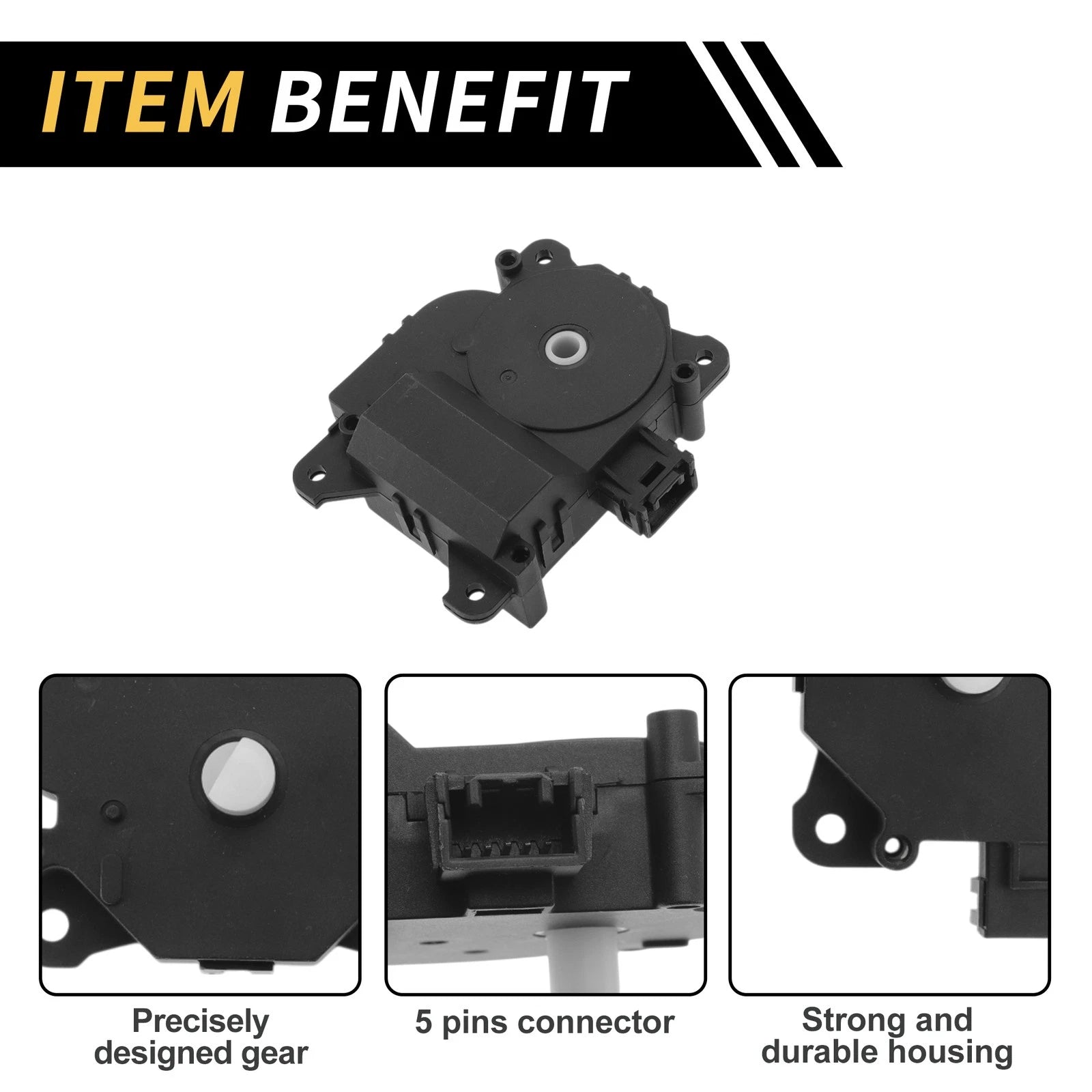 HVAC Heater Blend Door Actuator for Toyota Sienna (2004–2010) No. 8710608050/8710608070