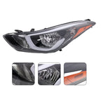 Headlight Assembly Set of 2 for Hyundai Elantra (2014–2016)