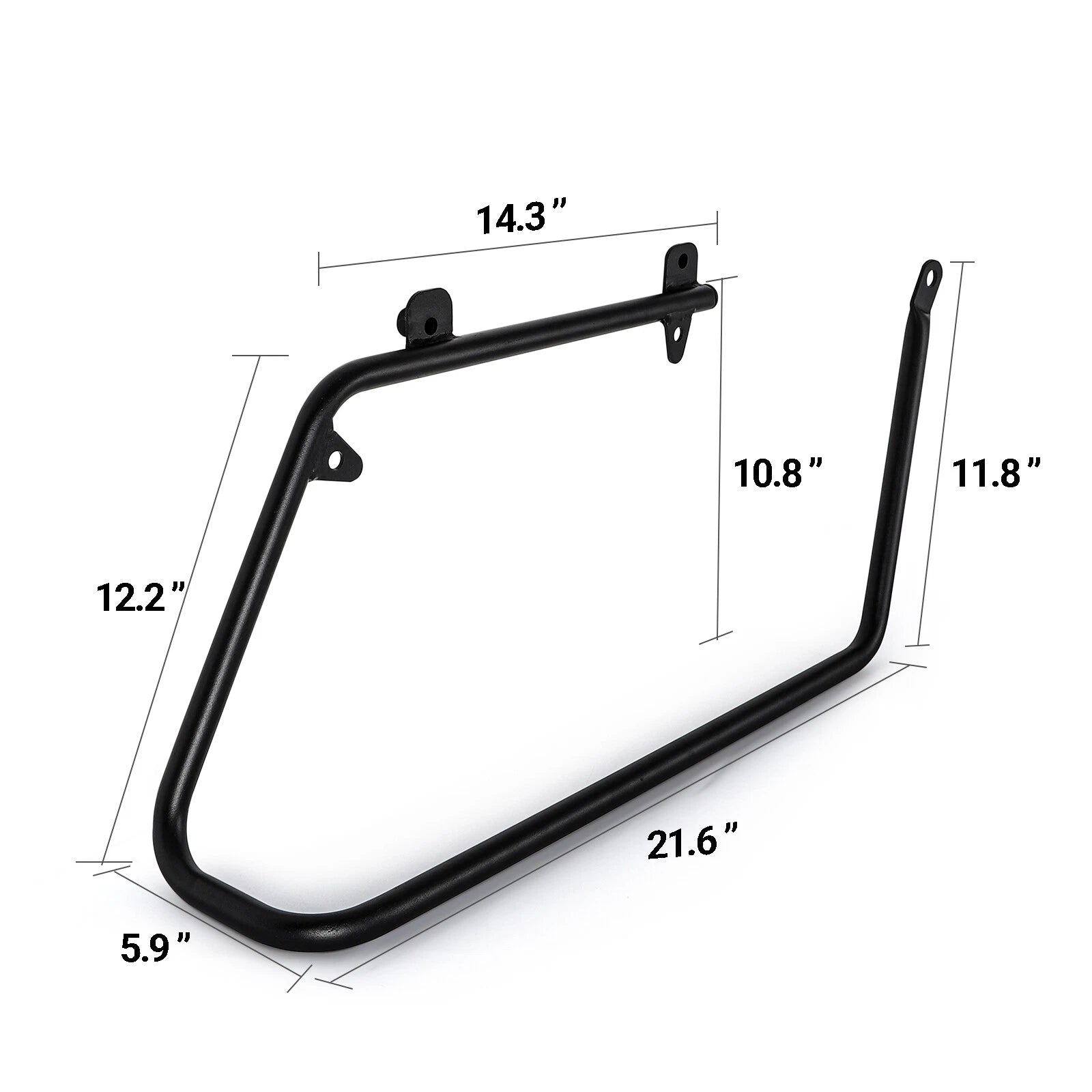 6x9" Speaker Lid for Dyna Saddlebags with Conversion Brackets