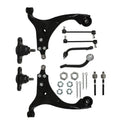 10pcs Front Lower Control Arm Kit with Sway Bar Link for Hyundai Elantra (2007–2012)