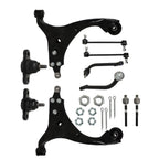 10pcs Front Lower Control Arm Kit with Sway Bar Link for Hyundai Elantra (2007–2012)