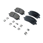 Brake Pad Set for Toyota Highlander (2004–2007) Front and Rear FWD