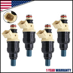 Set of 4 Upgraded Fuel Injectors for Suzuki Sidekick Tracker X-90 (1995–1998) INP-470