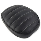Black Rear Passenger Cushion Seat Pad for Harley X48 XL1200 Sportster (2004-2023)