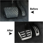 Stainless Steel Brake Gas Pedal Covers for Audi A4 A5 A6 A7 A8 Q3 Q5 (2008-2023)