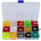 330pcs Soft Fishing Lures Set for Bass Trout Fishing