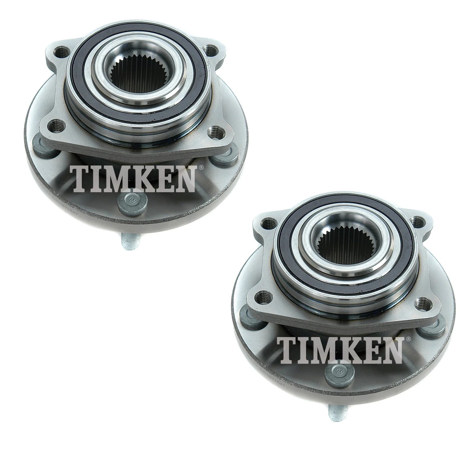 Set of 2 Front Timken Wheel Bearing & Hub Assemblies for Chrysler Dodge AWD