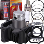 80cc Engine Piston Cylinder Top End Kit for Yamaha Badger Moto-4 Raptor (1990–1999)