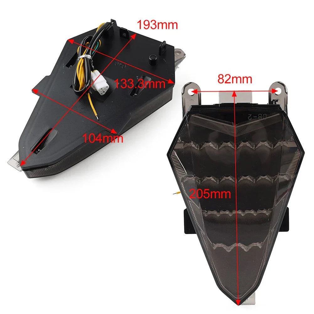 LED Brake Tail Light Turn Signal for Yamaha YZF-R6 (2008-2016)