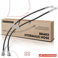 2X Front Brake Hydraulic Hose for Honda Civic (2016–2021)