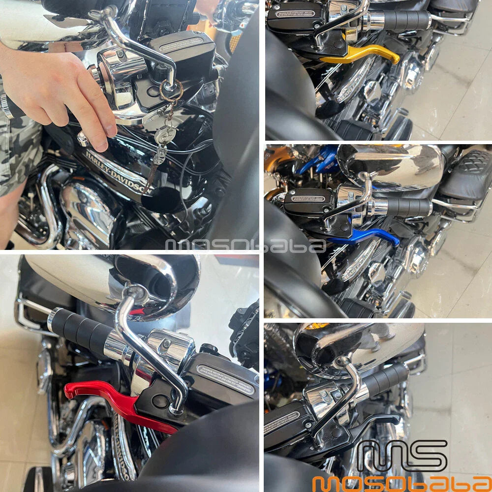 Brake Clutch Hand Levers Kit for Harley-Davidson Night Rod Special (07-17)