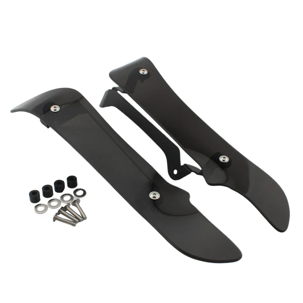 Motorcycle Side Spoilers Wind Deflectors for BMW K1600GT (2017-2023) Black
