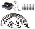 Ignition Wires & Spark Plugs Kit for Chevy K10 C10 Suburban (1973–1991)