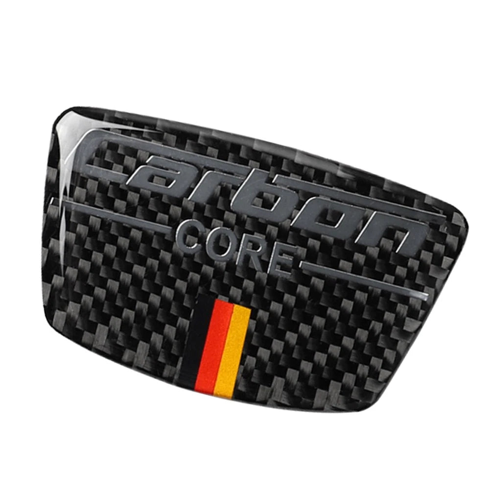 Carbon Fiber Black B Column Pillar Trim for Universal Cars