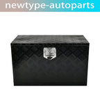 30" x 17" x 18" Black Aluminum Tool Box for Pickup Truck (Fits )