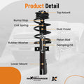 Set of 4 Struts Shocks for Chevy Traverse GMC Acadia Buick Enclave (2009–2017)