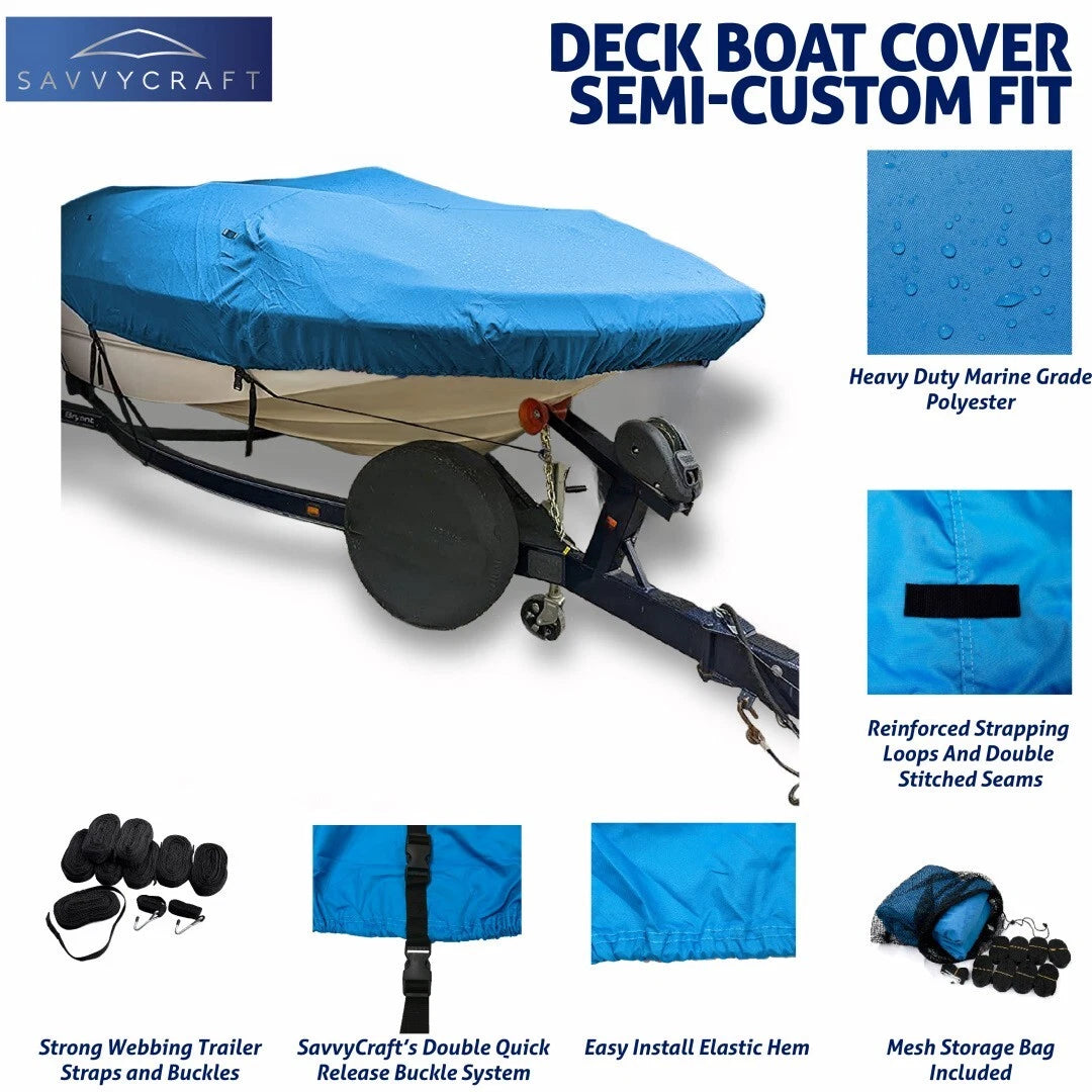 Waterproof Deck Boat Cover for Stingray 201DC (201DC)