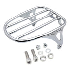 Chrome Luggage Rack for Harley Davidson Softail FLDE FLHC FLHCS (2018–2023)