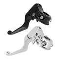 Chrome or Black Clutch Lever & Mount Perch Bracket for Harley-Davidson (1996–2014)
