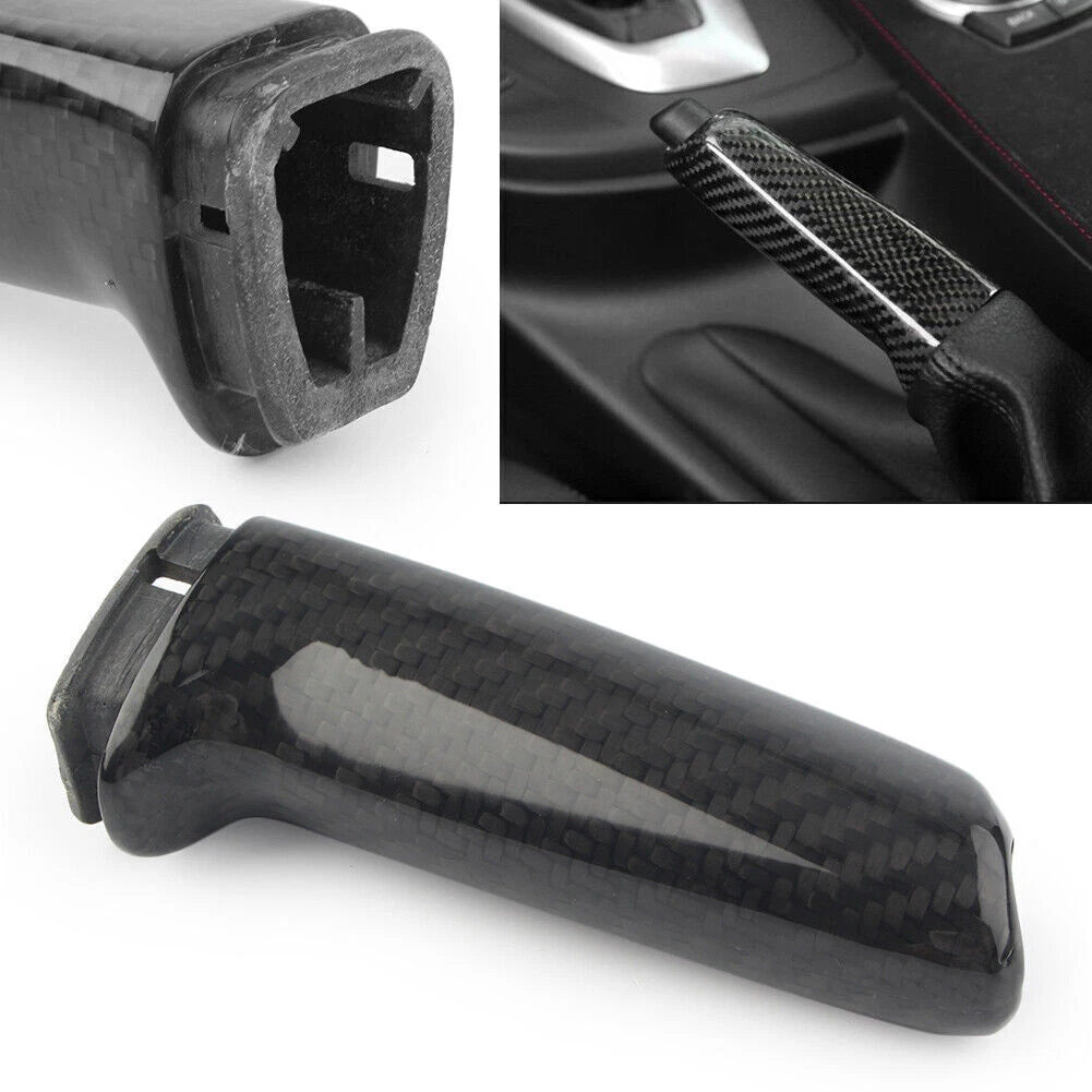 Carbon Handbrake Cover Trim for BMW M3 M4 F80 F82 (2014–2017)
