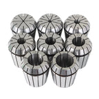 10-Piece ER-40 Spring Collet Chuck Set for Precision Machining (N/A)