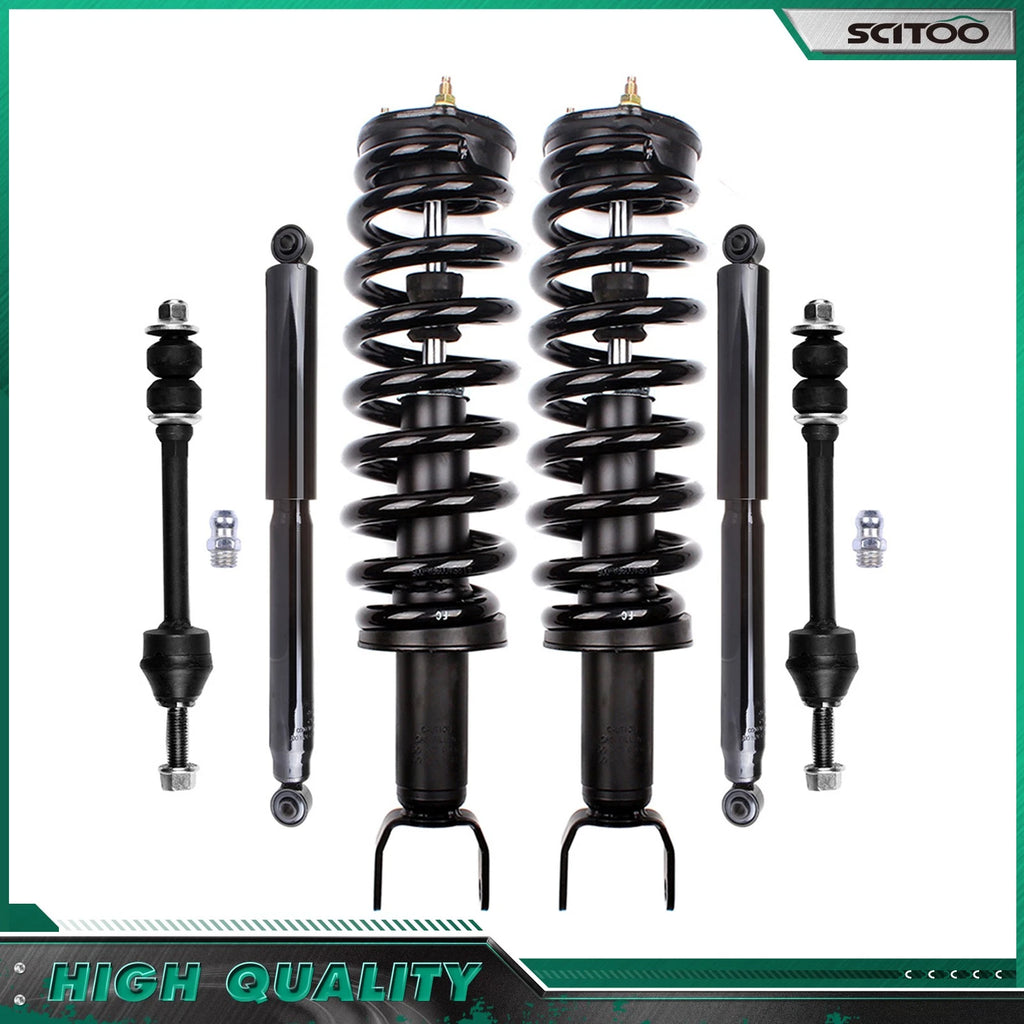 Front Struts & Rear Shock Absorbers Set for Dodge Ram 1500 (2006–2008)