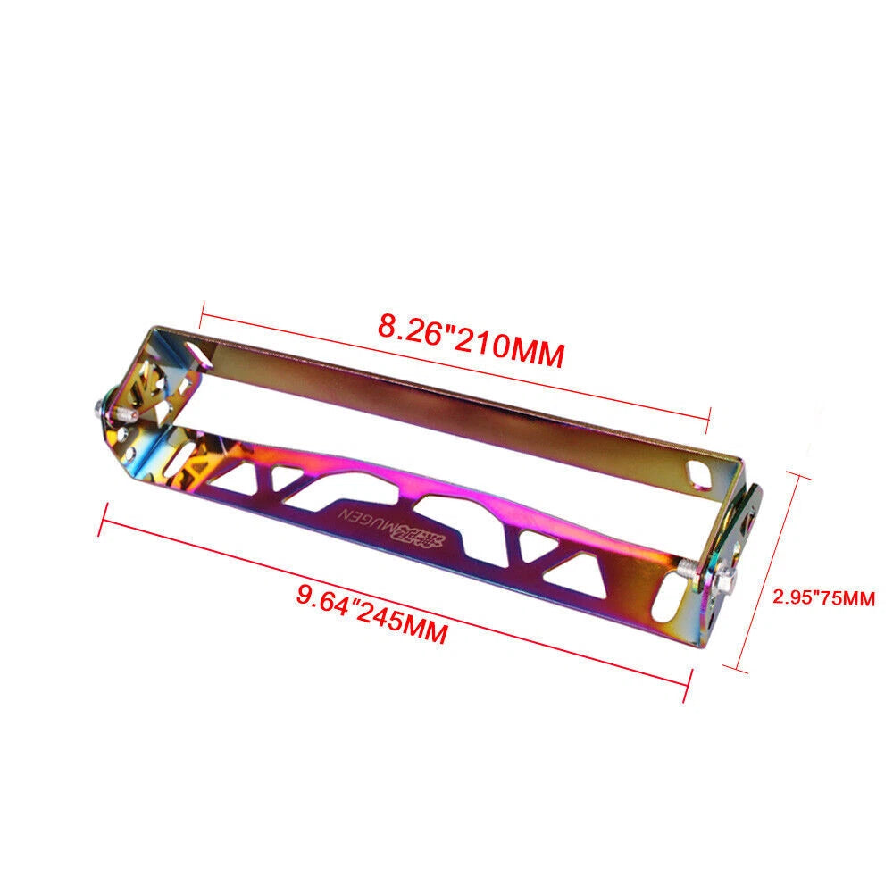 Mugen License Plate Frame for Power Racing Vehicles