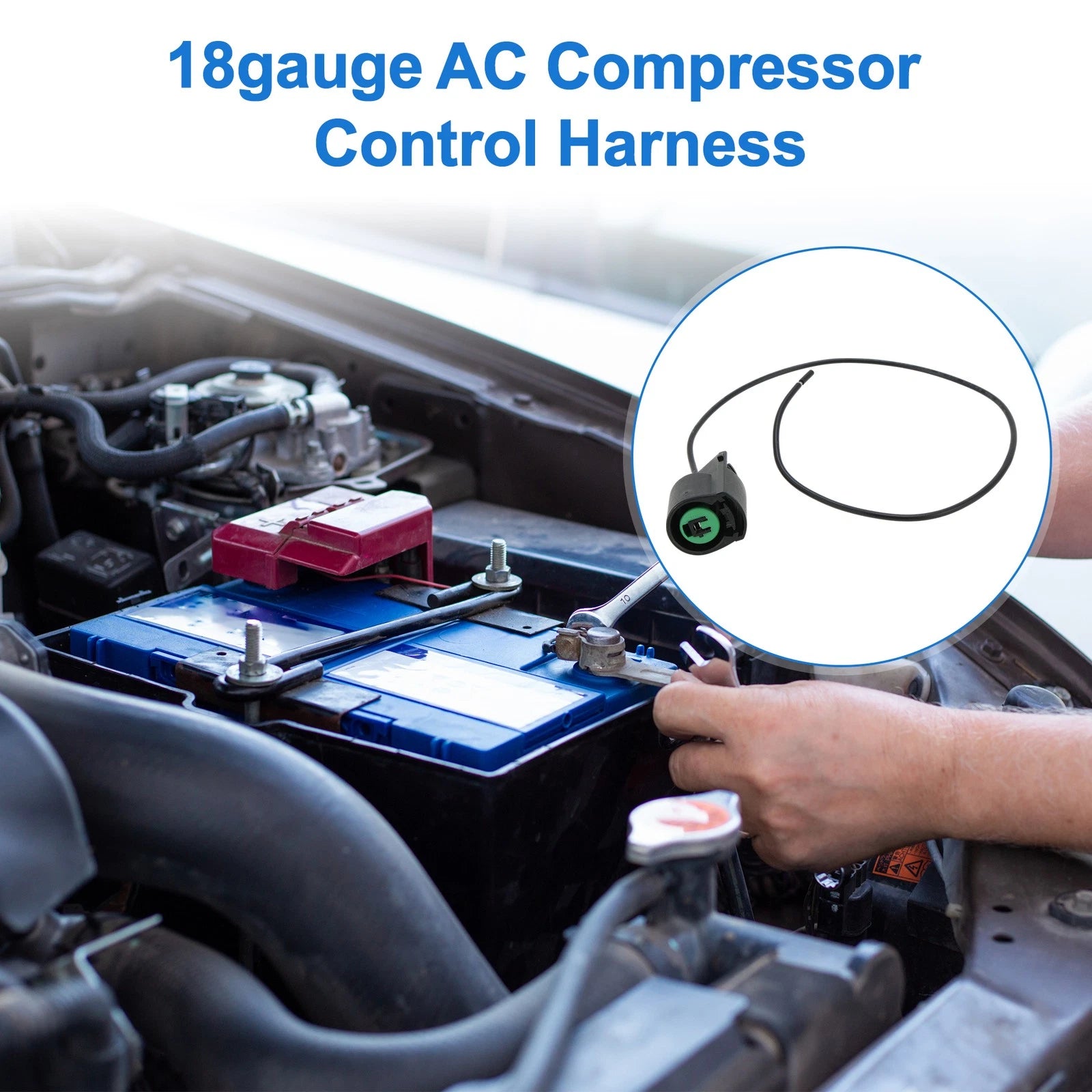 2Pin A/C Compressor Control Valve Plug No. 9475037100 for Kia Amanti (2006–2009)