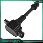 Set of 4 Ignition Coil on Plug for Nissan Altima Sentra X-Trail (2002–2007)