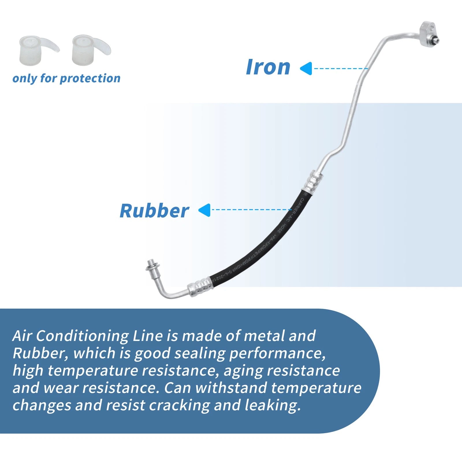 A/C Refrigerant Liquid Hose for Mercedes-Benz E300 (2016–2022) No. 2138300702