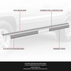 Set of 2 Rocker Panels for Jeep Grand Cherokee (1999–2004) - Primered Grey