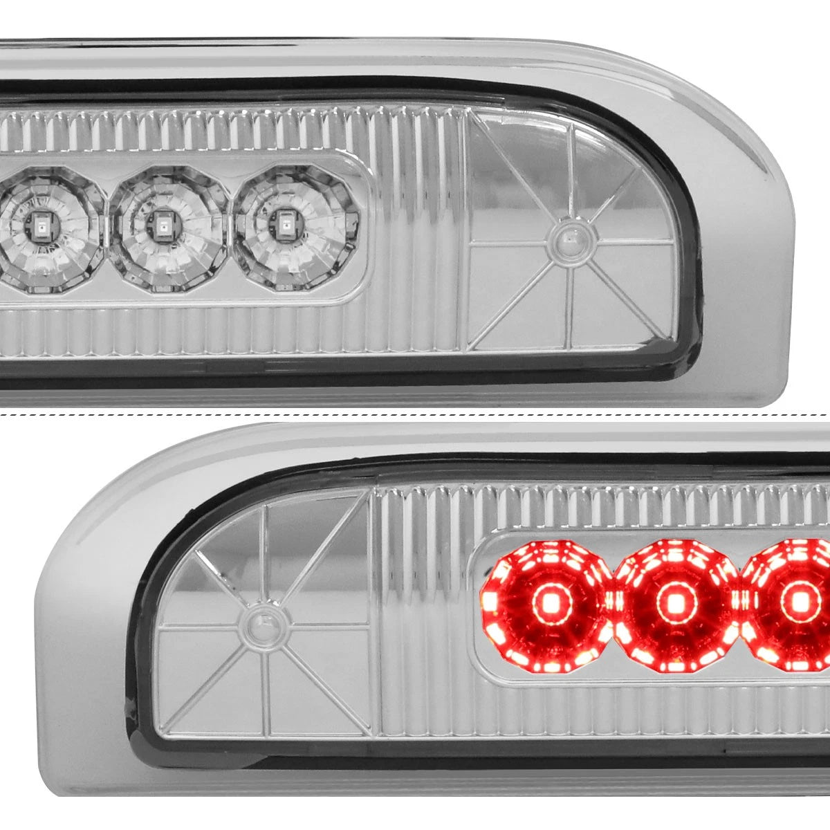 Full LED High Mount Third Tail Brake Light for Nissan Cube (2009–2014)