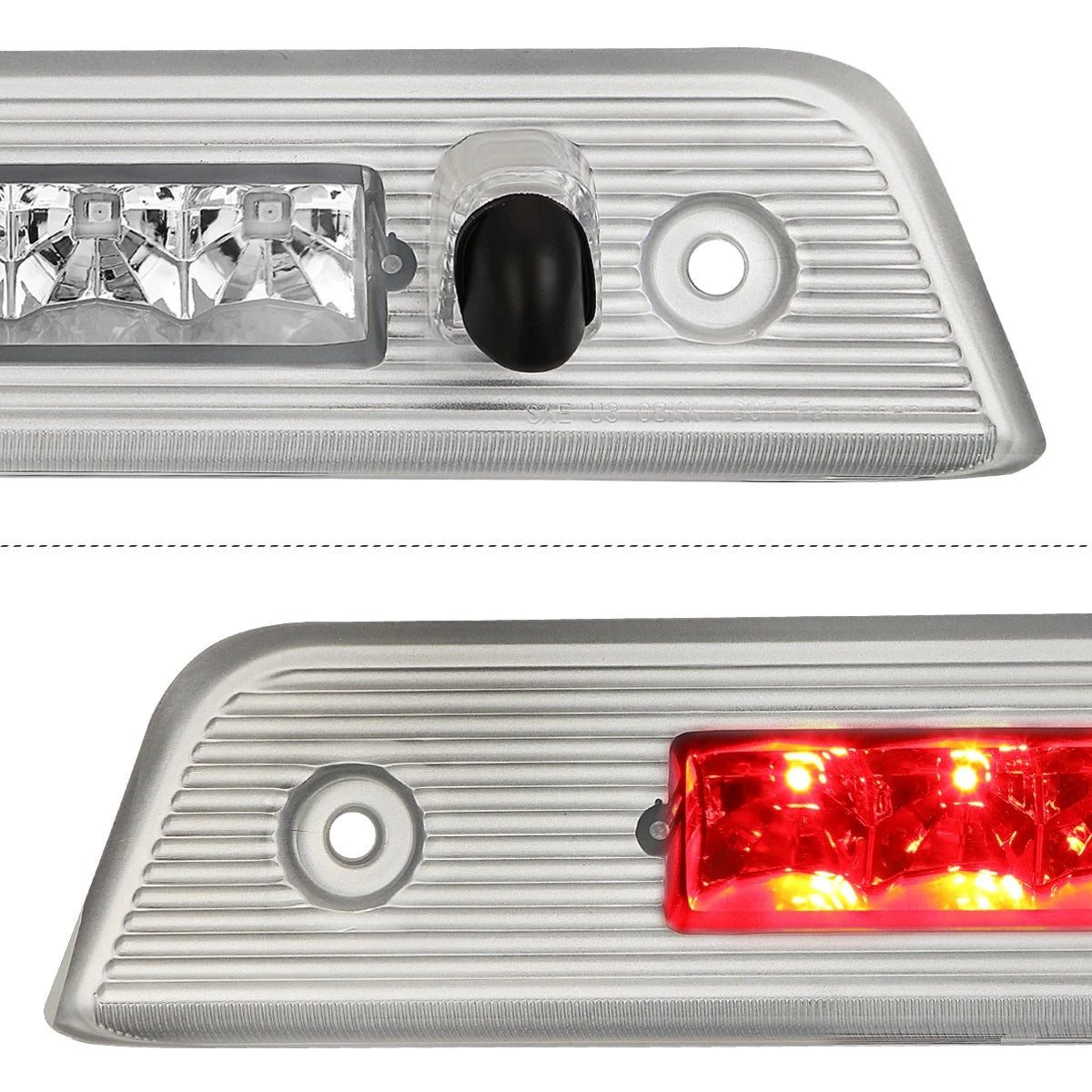 Full LED Third Brake Light for Jeep Liberty (2008–2012) - Chrome