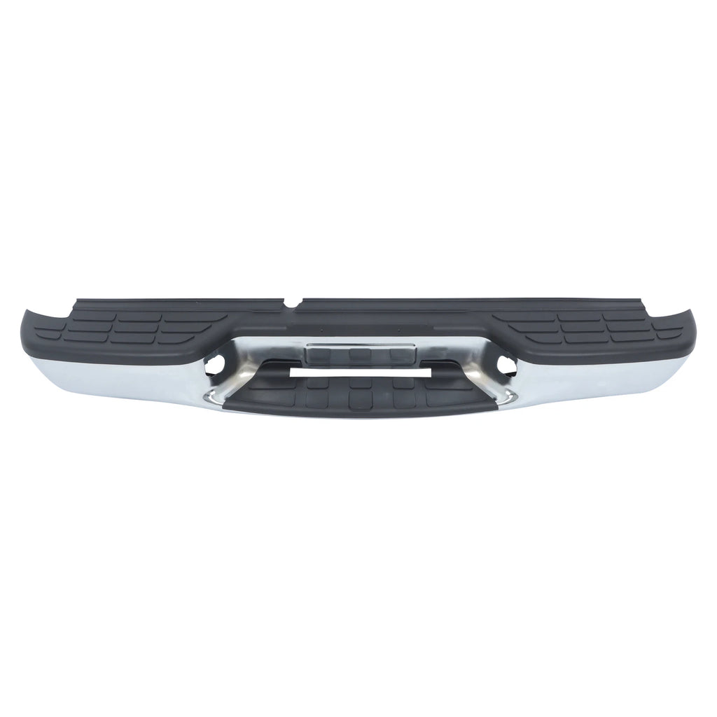 Chrome Rear Step Bumper for Chevy S10 GMC Sonoma (1998–2004)