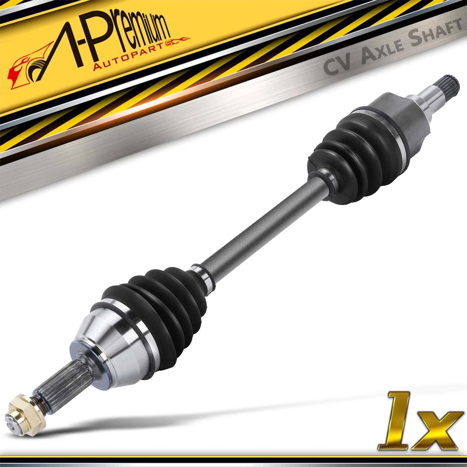 Front Passenger Side CV Axle Assembly for Ford Fiesta (2001–2006)