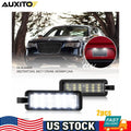 2X White 6000K LED License Plate Lights for Chrysler 300 (2015–2023)