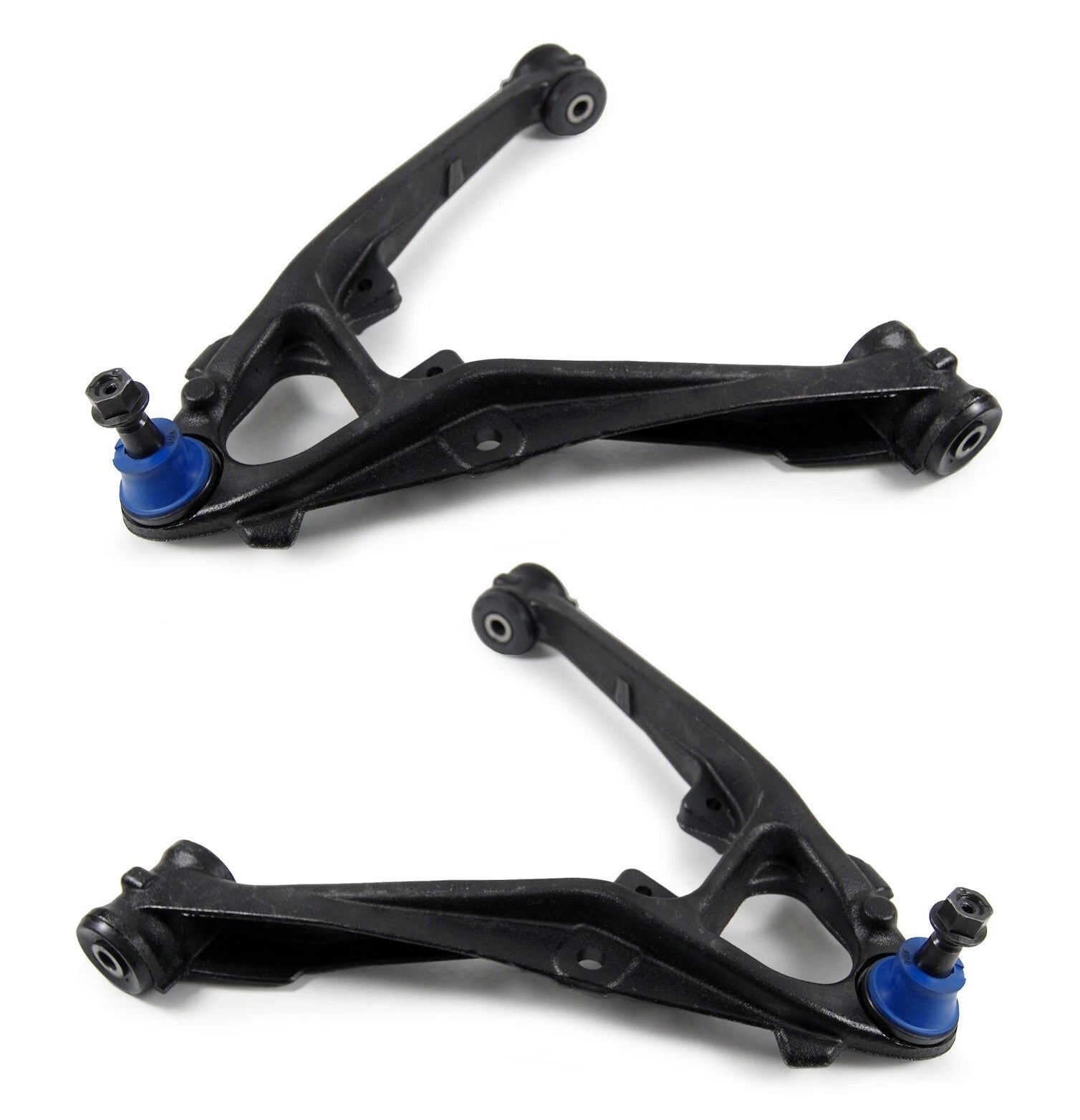 Set of 2 Front Lower Suspension Control Arm and Ball Joint for Mevotech